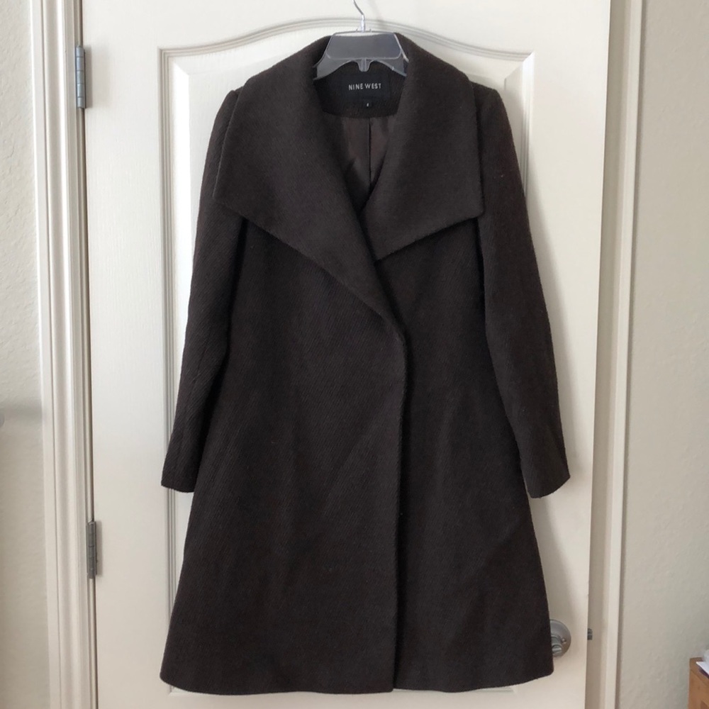 Nine West Dark Brow Coat - image 1